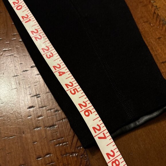 soma black leggings Faux Leather Size Small - Picture 7 of 7